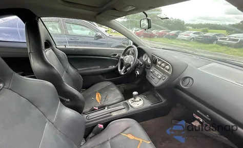 2004 Acura Rsx from USA, damaged, VIN JH4DC54874S003217